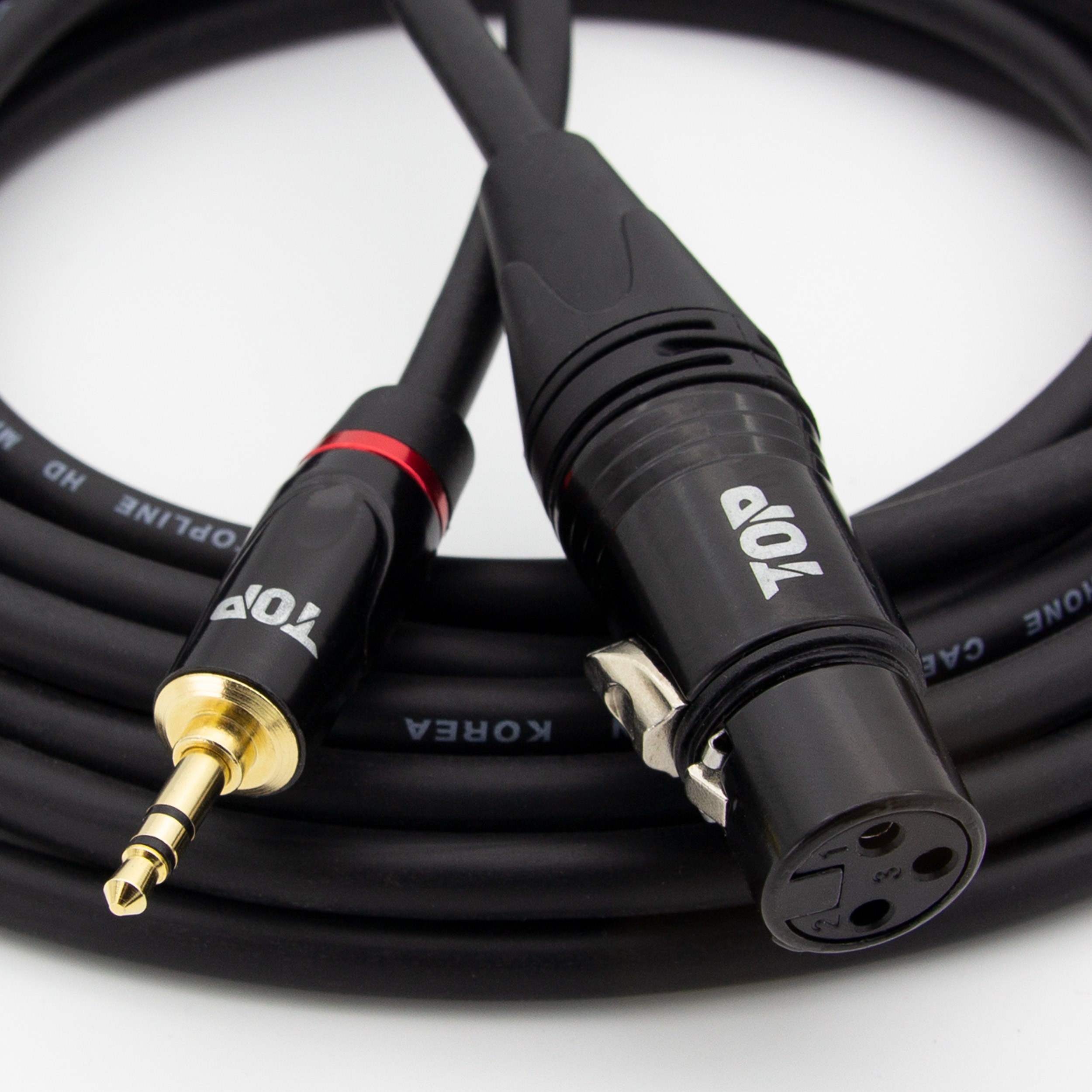 ž���ο���ġ�� HDTOP 3.5���׷��� to XLR �� ����ũ ���̺� ����