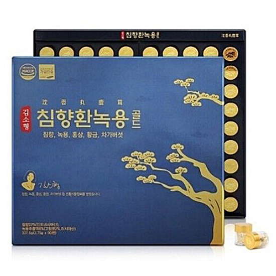 본랩 김소형 침향환녹용 골드 3.75g 90환 (1개)_이미지