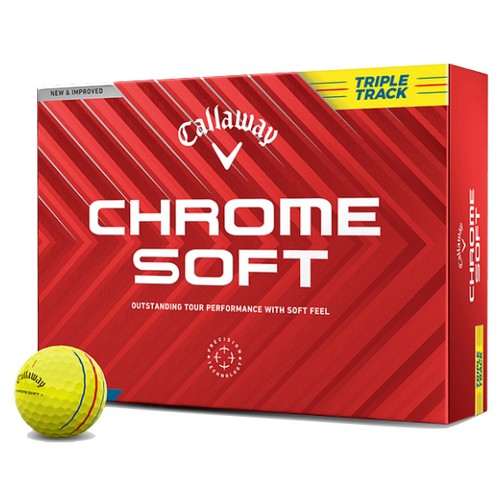 캘러웨이 2024 크롬소프트 트리플트랙 (컬러공, 12개)