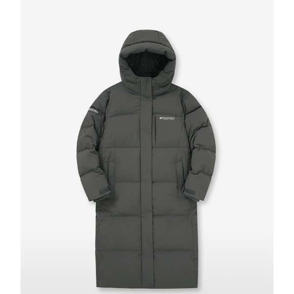 디스커버리 익스페디션 레스터G RDS 구스다운 롱패딩 DWDJ68046-GRD