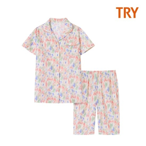 TRY 여성 반팔 레이온 파자마#I12이미지입니다. 누르면 해당 게시물로 새창이동합니다.