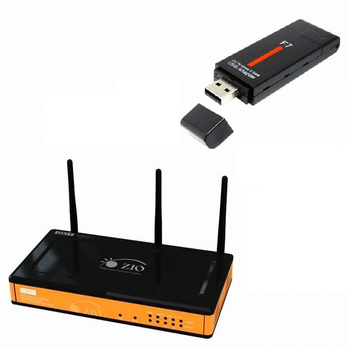 Bless ZIO QX11 공유기 패키지 (+ F7 USB 2.0 무선랜카드)_이미지