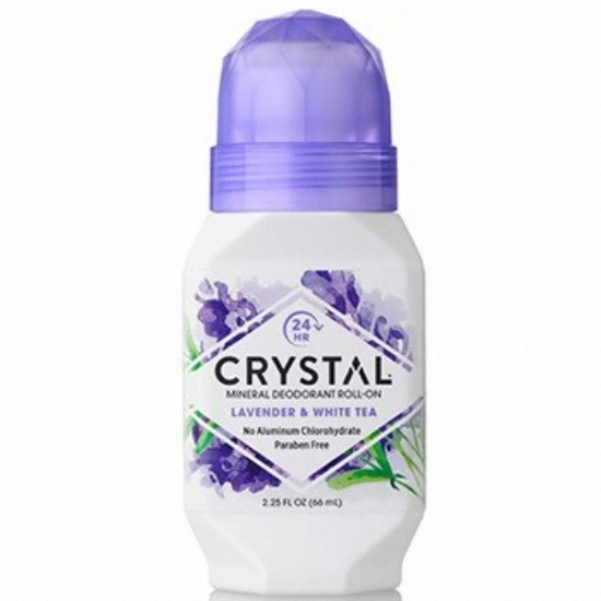 크리스탈 데오드란트 롤온 라벤더 앤 화이트티 66ml (1개)_이미지