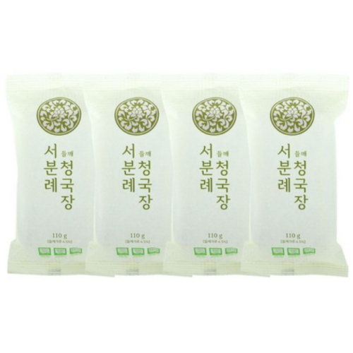 서일농원 서분례 명인 청국장 들깨 110g (4개)_이미지