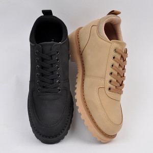 바네토 남성화 키높이5cm 캐주얼 마틴화 웰트화 신발