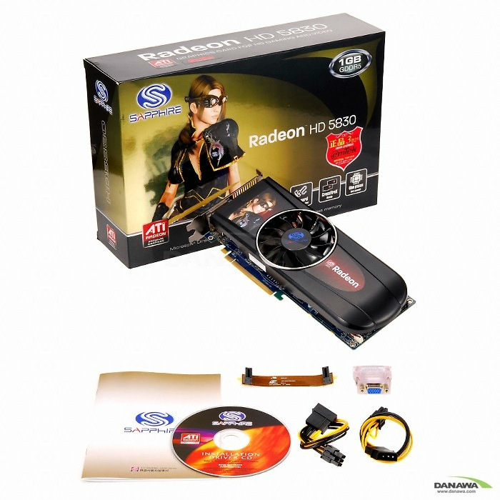 SAPPHIRE 라데온 HD 5830 D5 1GB_이미지