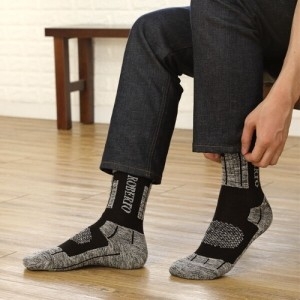 서울양말 남성 스포츠 등산양말 5켤레 두꺼운 중목 작업 등산