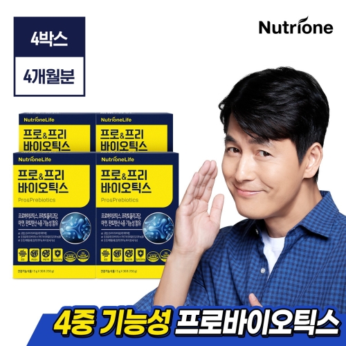 뉴트리원 프로&프리 바이오틱스 5g 30포 (4개)_이미지