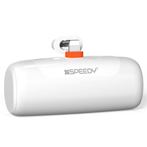 디엠케이코리아 SPEEDY PD 20W 도킹형 보조배터리 SPE-PA5PD20W8P 5000mAh (8핀, 1개)