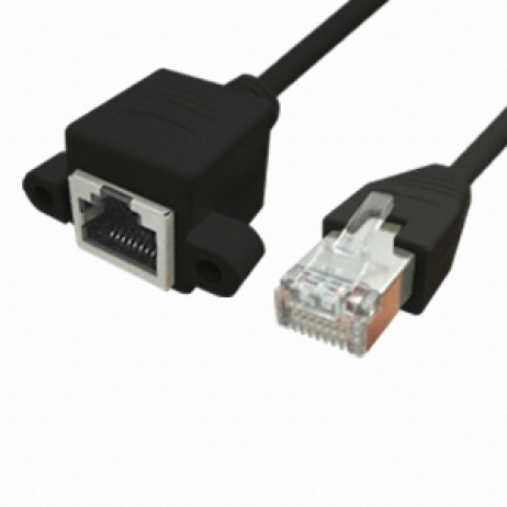 라인업시스템 LANSTAR CAT.5E FTP 판넬형 랜 연장케이블 (3m)_이미지