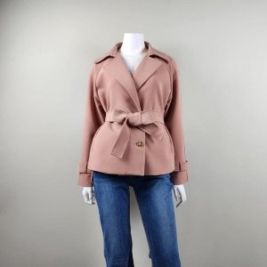 SOOS HC04 숏라인 트렌치코트 S241NBB202