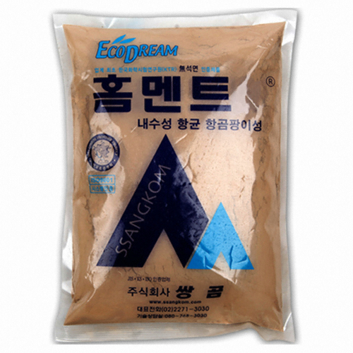 쌍곰 칼라홈멘트Ⅲ 연황토색 5kg