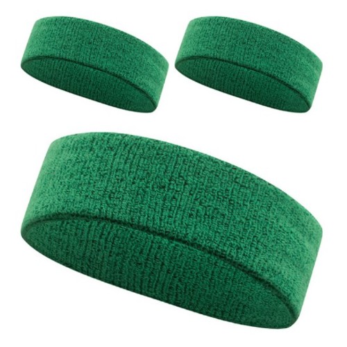 이그니스 스포츠 헤어밴드 3개 (다크그린)