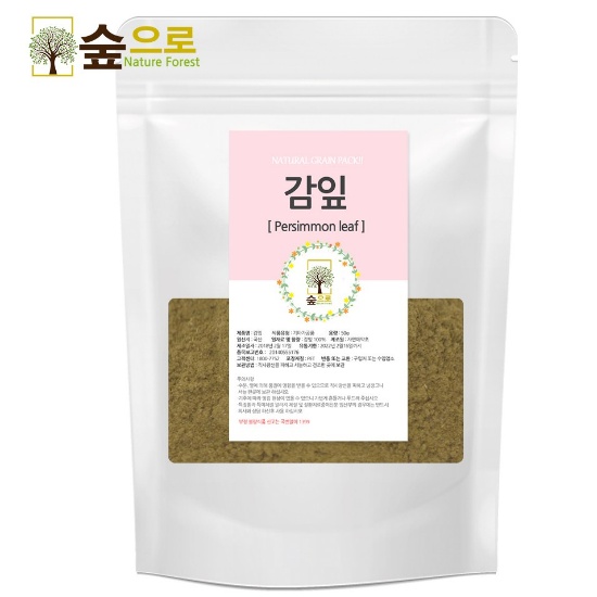 숲으로허브 감잎가루 천연곡물팩 80g