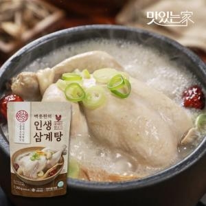 더본코리아 백종원의 인생삼계탕 1.2kg (5개)_이미지