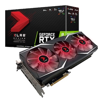 PNY XLR8 지포스 <b>RTX</b> <b>3090</b> Ti UPRISING EPIC-X RGB OC D6X 24GB Triple