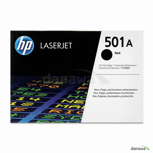HP 정품 501A (Q6470A) 검정
