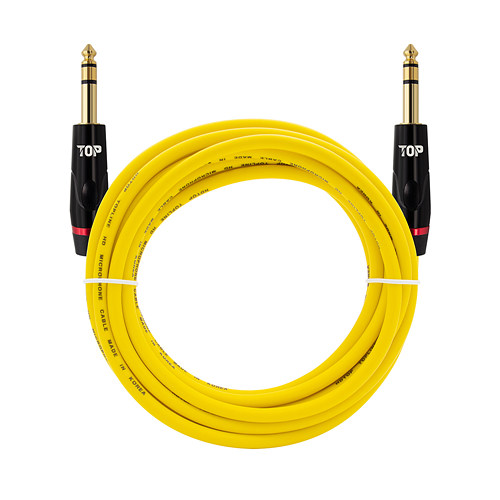 탑라인에이치디 HDTOP 5.5 스테레오 옐로우 케이블 (50m, HT-TP2351)