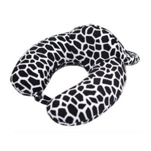 매직크린 파우치일체형 여행용 베개 블랙호피