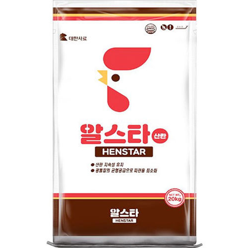 대한사료 알스타 산란계 사료 20kg이미지입니다. 누르면 해당 게시물로 새창이동합니다.