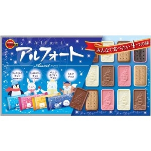 부르봉 알포트 초콜릿 4종 32개입 일본 아루포토 밀크초콜릿 발렌타인_이미지