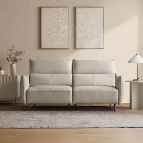 까사미아 루체 천연가죽 소파 3인용_이미지