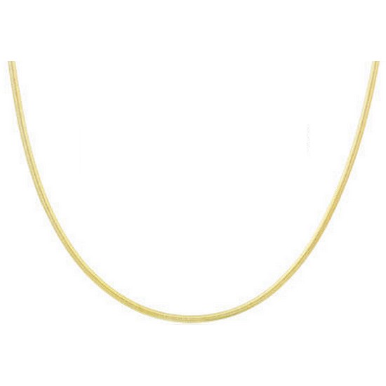 펠리체골드 14K 스네이크 2mm 목걸이_이미지