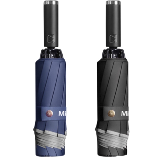 샤오미 미홀 3단 자동 거꾸로 우산 (2개)_이미지