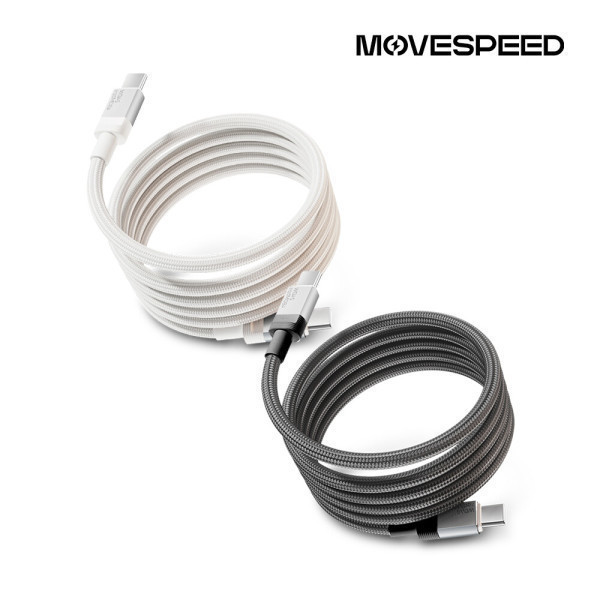 MOVESPEED PD 240W C to C타입 마그네틱 충전 케이블 MSC03 (1.2m)_이미지