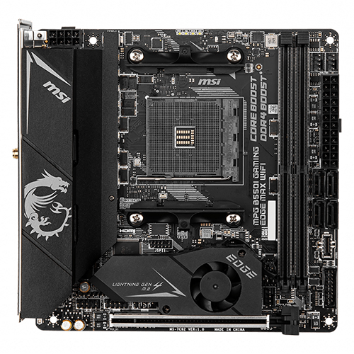 MSI MPG <b>B550I</b> 게이밍 엣지 맥스 WIFI (해외구매)