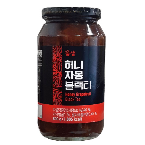 꽃샘식품 허니 자몽 블랙티 800g이미지입니다. 누르면 해당 게시물로 새창이동합니다.