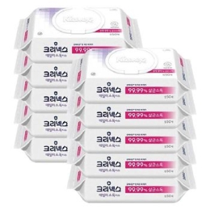 크리넥스 데일리 소독 티슈 50매 (10팩)_이미지