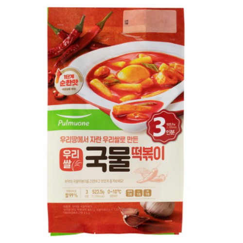 우리쌀 국물떡볶이 523.5g