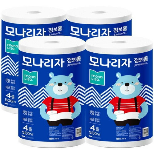 모나리자 점보롤 1겹 500m(16롤)