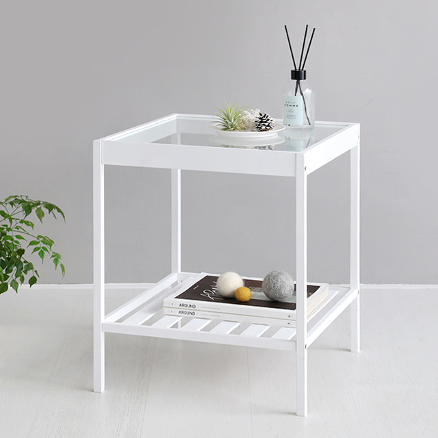 마켓비 GLABO 사이드테이블 4040 대나무
