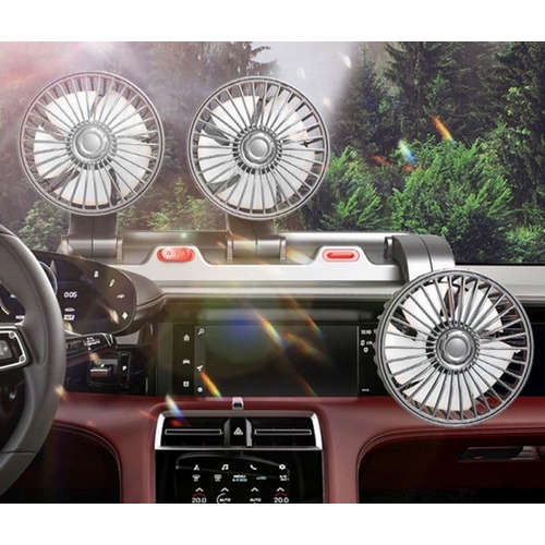 3구 헤드 차량용 선풍기 F4310