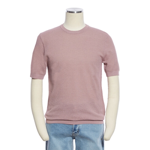 레노마 S/S 프리미엄 쿨맥스 니트티셔츠 핑크컬러 RPFPKT53AEK_이미지