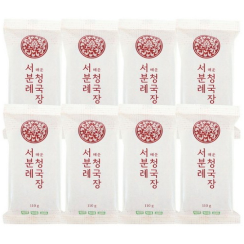 서일농원 서분례 명인 매운 청국장 110g (8개)_이미지
