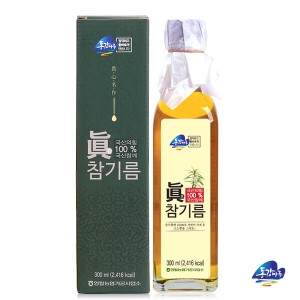영월농협 동강마루 국내산 진참기름 300ml 1병