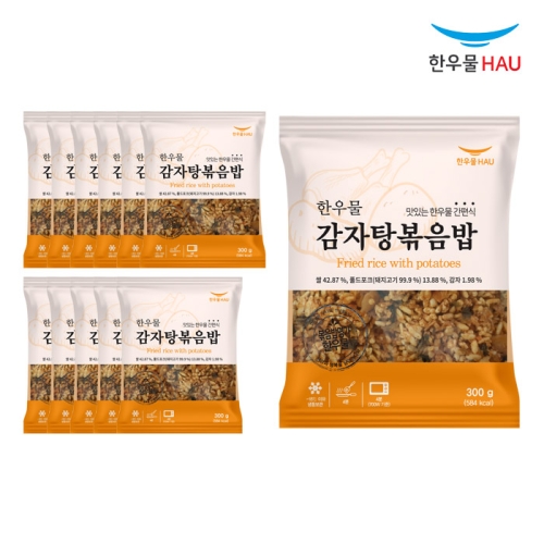 한우물 감자탕 볶음밥 300g (12개)_이미지