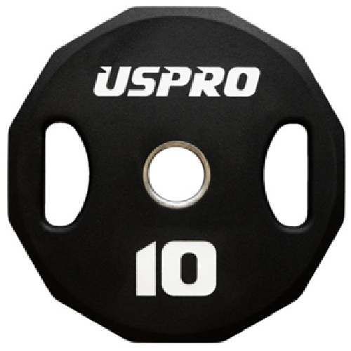 씨앤케이 USPPRO 우레탄 12각 중량 원판 (10kg, 2개)_이미지