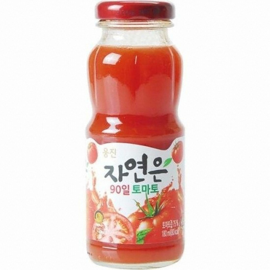 웅진식품 자연은 90일 토마토 180ml (24개)_이미지