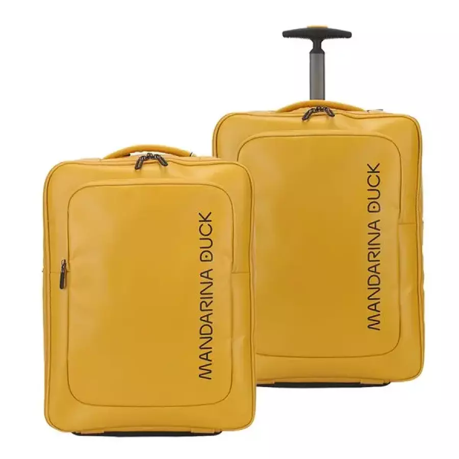 ECODUK 21인치 기내용 트롤리 백팩 OSV06 05J_DUCK YELLOW