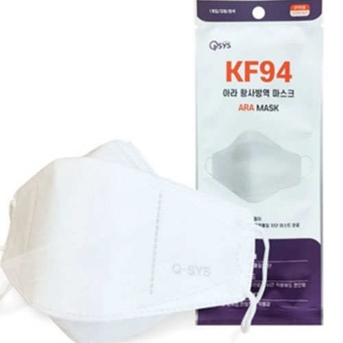 큐시스 아라 황사방역 마스크 KF94 대형 (100매)_이미지