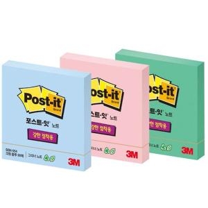 호사문구 포스트잇 그리너노트 SSN654 90매 3색 1081954
