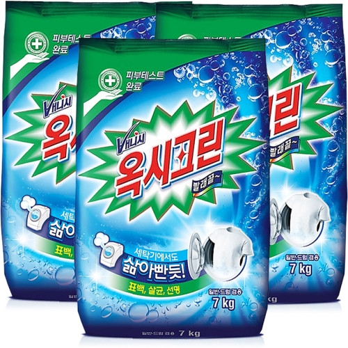 옥시크린 분말형 리필 7kg (3개)_이미지