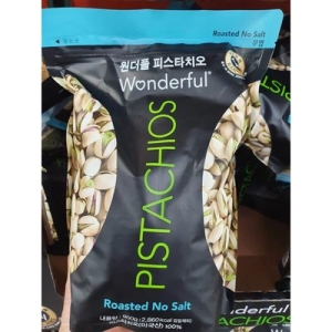 더채움 원더풀 무염 피스타치오 900g (4개)