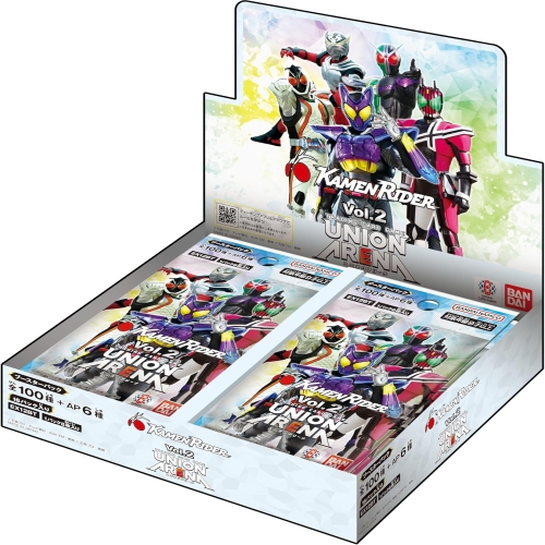 UNION ARENA 부스터 팩 가면 라이더 Vol.2 EX12BT BOX 16 팩 포함 1개