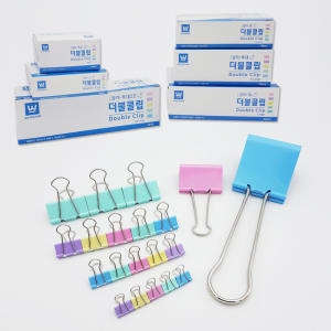 더블크립 특소/소/중/대/특대/특대2호 칼라클립