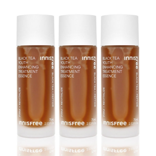  이니스프리 블랙티 유스 인핸싱 트리트먼트 에센스 75ml [3개]